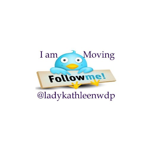 This account is going inactive please follow @ladykathleenwdp instead for all new updates.  All my new Tweets will be located at @ladykathleenwdp