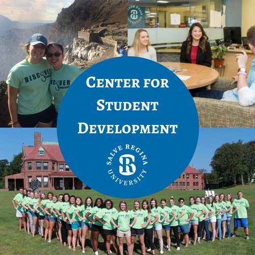 SalveReginaCSD's profile picture. Center for Student Development @SalveRegina - Promoting student development, leadership and co-curricular learning - #SalveNavigator #SalveFYT #SalvePortfolium