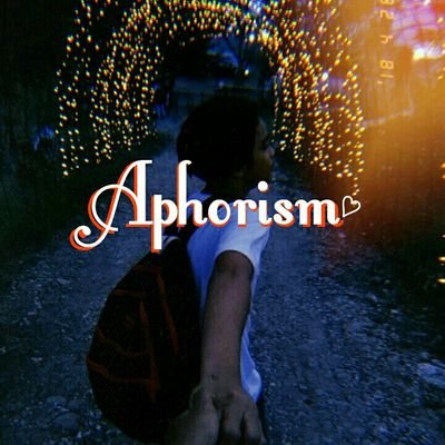 aphorismss Profile Picture