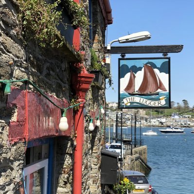 Menu specials for the historic pub/restaurant ‘The Lugger Inn’ set within the sleepy Cornish seaside village of Polruan, Fowey.