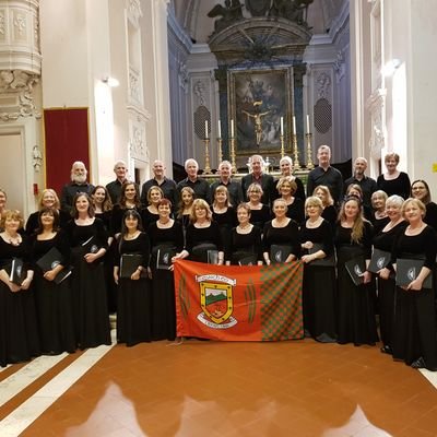 We are a mixed-voice choir in the West of Ireland. Our repertoire is a mixture of sacred and secular music from the 15th century to the present day!