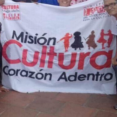 Misión Cultura Corazón Adentro,creada por dos invictos Comandantes Hugo Rafael Chávez y Fidel Castro con el objetivo de promocionar la cultura comunitaria.