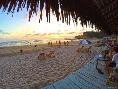 Soy una hermosa playa del Ecuador.