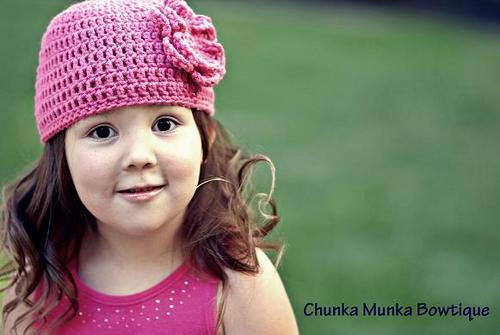 Chunka Munka Bowtique specializes in boutique style hairbows, crochet hats, and much more!