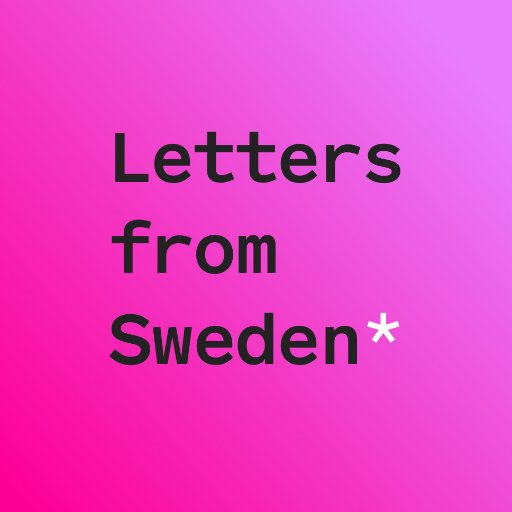 lettersfromswe Profile Picture