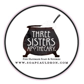 Soap Cauldron is the home of Three Sisters Apothecary artisan bar soaps and skincare handcrafted from gourmet oils, butters, essential oils and botanicals.