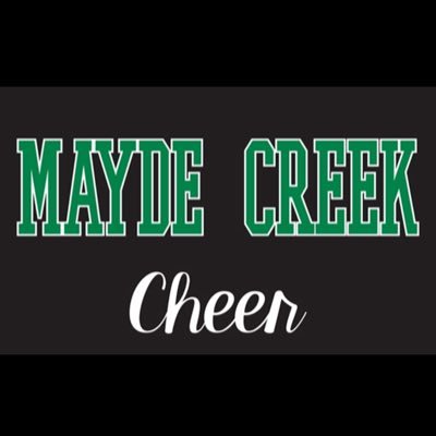 MCHS Cheer... Supporting the spirit of the Creek and continuing its traditions!