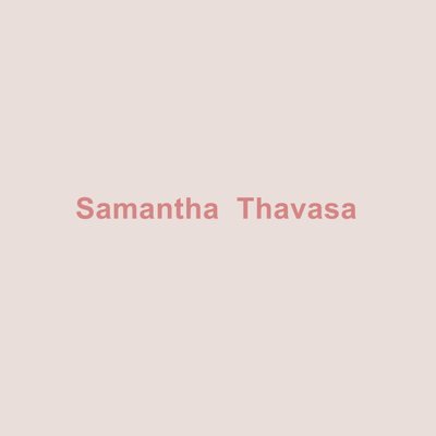 Official Twitter page for Samantha Thavasa Singapore