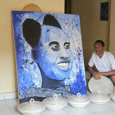 An Artist and Craft Designer from @harmonicRwanda