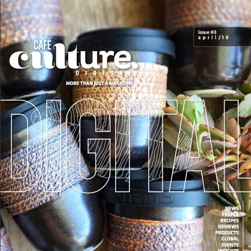 Café Culture Magazine is distributed to over 10,000 cafes across Australia and free online to the world.