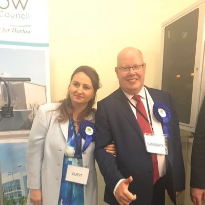 Conservative Harlow district councillor for Staple Tye and Essex county councillor for Harlow West. Cabinet member for strategic growth.