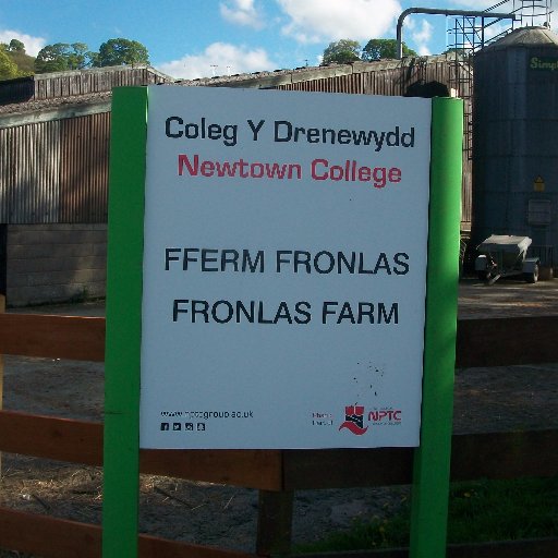 Fronlas Farm at #NewtownCollege (part of #NPTCGroupOfColleges) is a commercial, working farm and is the base for all land-based learners. #Choices