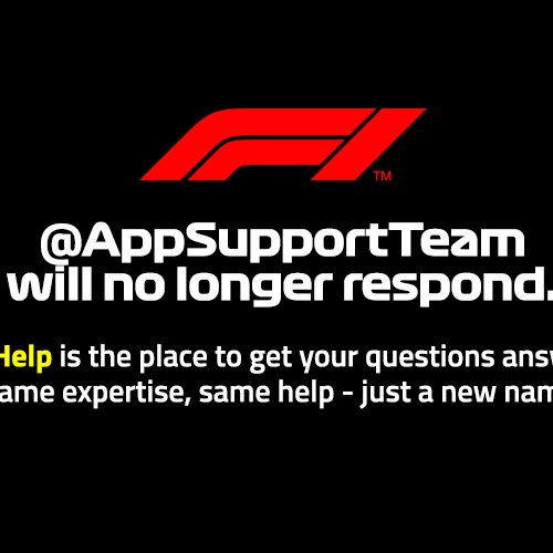 Official F1 App Support team