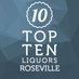 Top Ten Liquors Roseville (@toptenroseville) Twitter profile photo Top Ten Liquors Roseville (@toptenroseville) Twitter profile photo