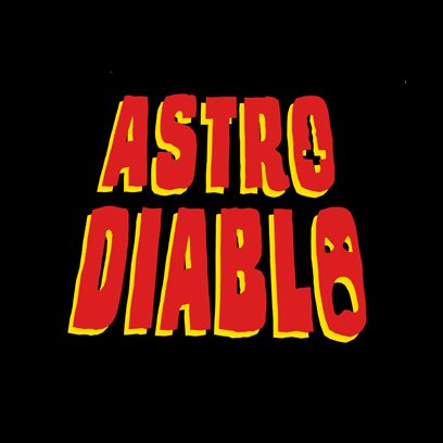 Astro Diablo- Unique scream-printed diabolikal desirables!