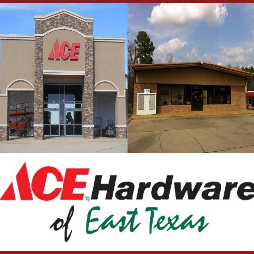 Ace Hardware of East Texas is a chain of 3 stores, proudly serving the customers of East Texas for over 50 years.