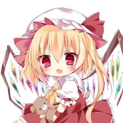 五味虫いおう 旧 手描きイラスト 東方 フランドールスカーレット T Co Dquqeexi8i