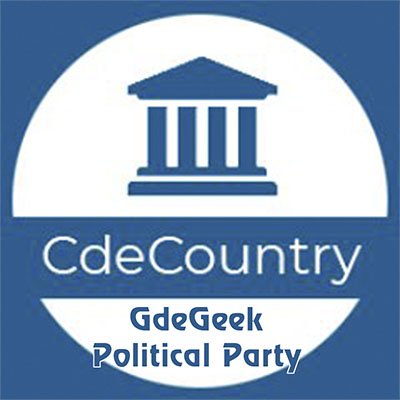 Cuenta oficial del Partido GdeGeek de @cdecountry
Nuestra misión es traer prosperidad a esta gran nación con cultura geek, ciencia, educación, etc.