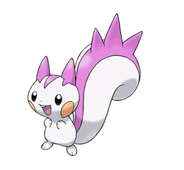 #417. Type: Electric Squirrel. I make fur balls that crackle with  static electricity! I store them with berries in tree holes. :P