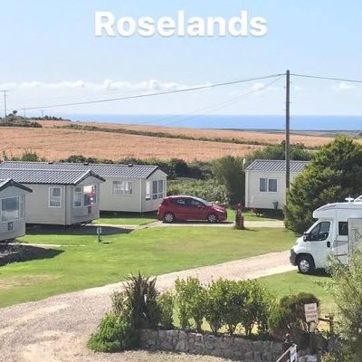 Roselands caravan and camping park near St Just. Land’s End Cornwall