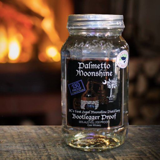 Palmetto Moonshine is imported directly from South Carolina. Produced by hand, using age old customs, recipes and in a 100% copper still. #ShineSafely