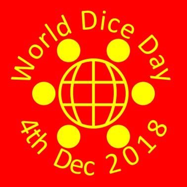 Celebrate and share the World Dice Day! Every year on 4th of December!