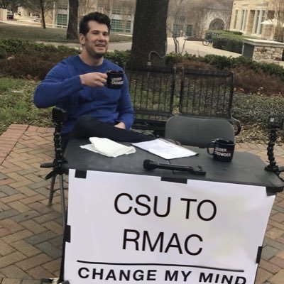 This was created to organize support for acceptance into the Rocky Mountain Athletic Conference. And STILL a big deal in Laporte, Colorado home to CSU2RMAC HQ.