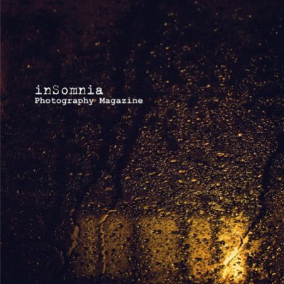 InsomniaPhotMag's profile picture. Enjoy the world of Insomnia Photography Magazine Issue 3: https://t.co/4ES0OTTrEd