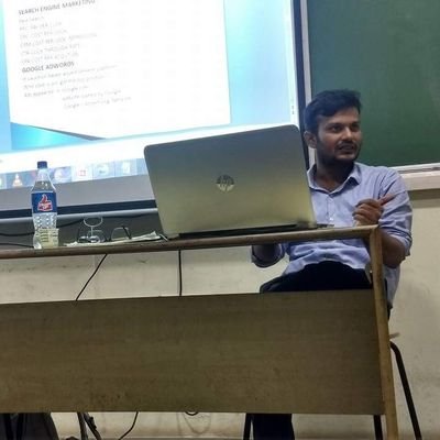 #IIM Kashipur Alumni
#DigitalMarketing Consultant #SocialMedia Marketing expert ,
#OnlineMarketing Trainer.
#CryptoCurrency Enthusiastic.#VoiceOfDigital.
