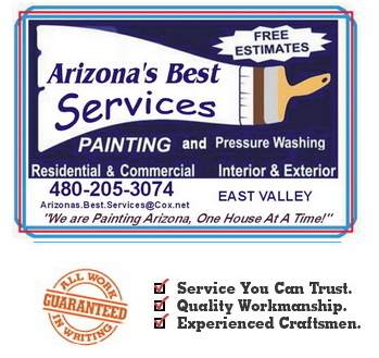 Painting Arizona one house at a time since 1990!