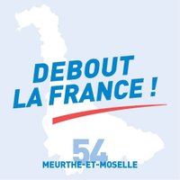 Debout la France Meurthe-et-Moselle(@dlf54officiel) 's Twitter Profile Photo