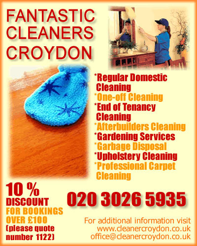 CleanersCroydon's profile picture. Fantastic Cleaners Croydon are an established professional cleaning company operating in Croydon CR0 CR9 Croydon, CR2 South Croydon.