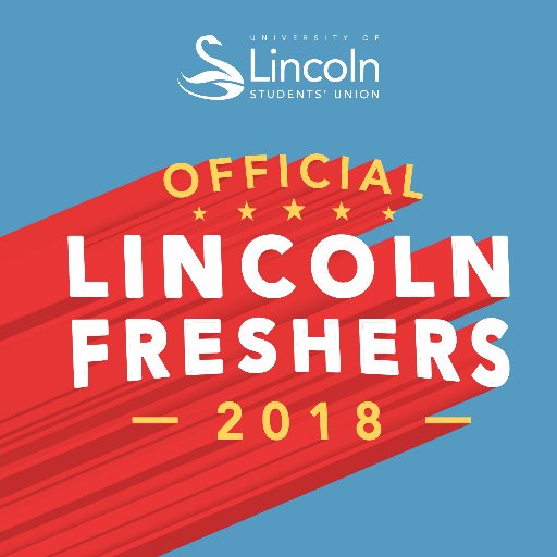 This is the only official page for the University of Lincoln Students' Union Freshers Week! Make sure you follow your Students' Union at @lincolnsu!