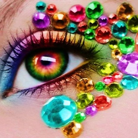 Professional glitter art makeup for parties, events, weddings and festivals. #SpreadTheSparkle Info@starryeyed.me.uk