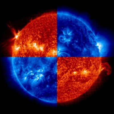 Your daily dose of our amazing #sun. Real-time images & data. Space weather, auroras, solar flares, coronal mass ejections & more! (NASA/SDO/SOHO/IRIS/STEREO)