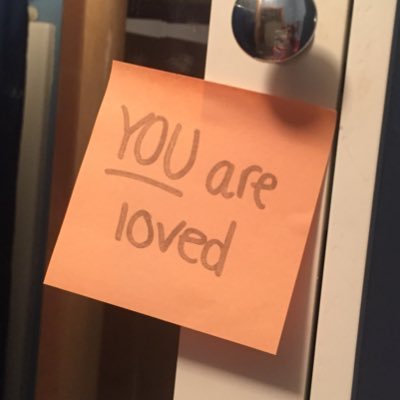 Spreading positivity, one sticky note at a time