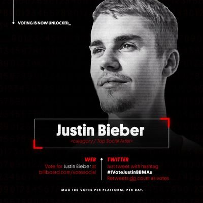 Voting Account!

RT my tweets to vote for Justin. 

Tweet me with the hastage #IVoteJustinBBMAs I will RT it.