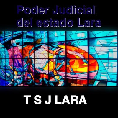 Cuenta oficial del Poder Judicial del estado Lara