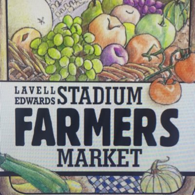 Market closed for the year. 2019 Season August 1 - October 31 Thursdays 3pm to 7pm 🍅🌽🥕 LaVell Edwards Stadium Parking Lot #stadiumfarmersmarket