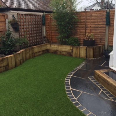 Professional landscaping #paving #marshalls #artificialgrass #timberdeck & #compositedecking service. We supply #TigerTurf #Ecodek. FREE Quotes 0161 262 1860