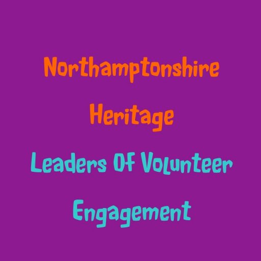 Supporting, Leading and Celebrating Northamptonshire's Heritage Volunteers. Part of Northamptonshire Heritage Forum. Tweets by Sally & Laura