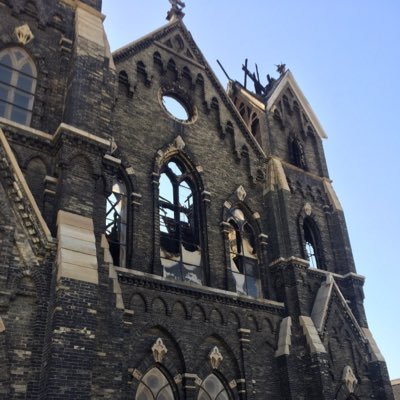 Photos of Lutheran Churches around Wisconsin after the Historic Trinity Church in Milwaukee burned. Fotos von lutherischen Kirchen in Wisconsin