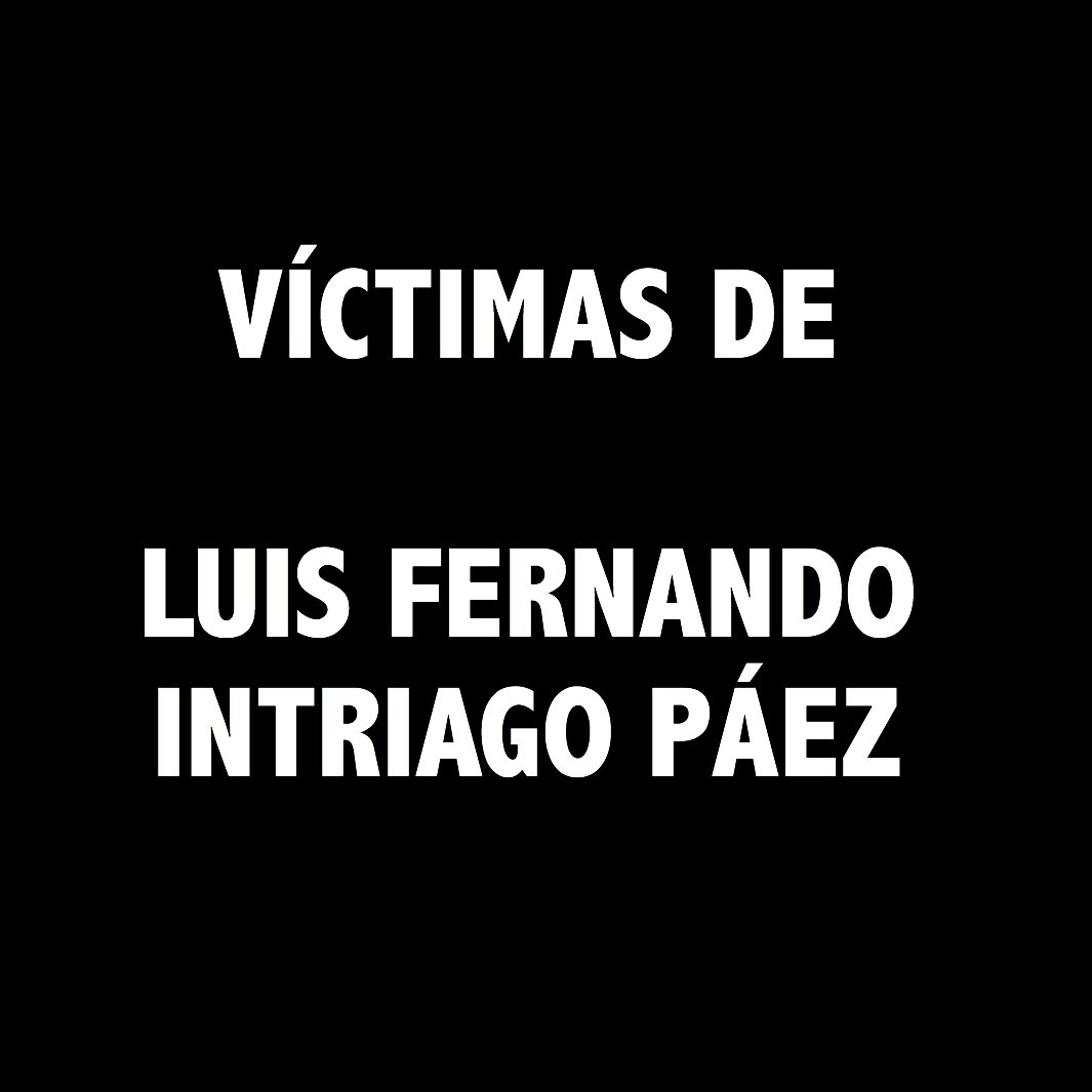 Somos la voz de las víctimas de abuso sexual por LUIS FERNANDO INTRIAGO PÁEZ