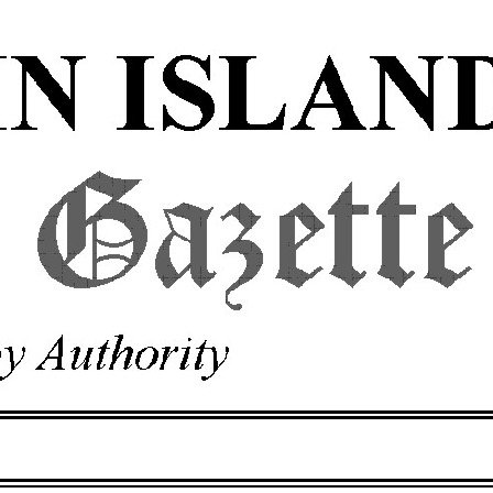 The V.I. Official Gazette is the official publication of the Government of the Virgin Islands. It is published every Thursday.