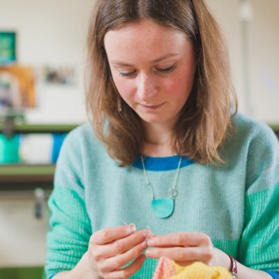 Visible creative mending + ethical Scottish knitwear. Reducing textile waste by helping you make your knitwear last, + creating quality knitwear to cherish