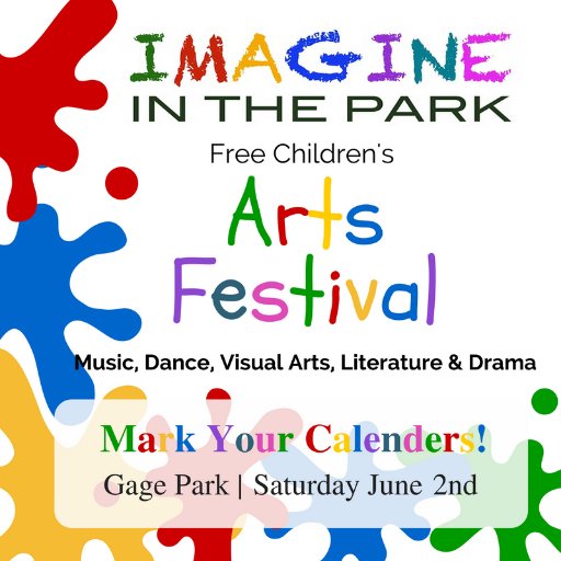 A Free Festival held every year at Gage Park since'11. Offer free Music, Dance, Visual Arts,Literature & Drama workshops by local artists for children age 6-12