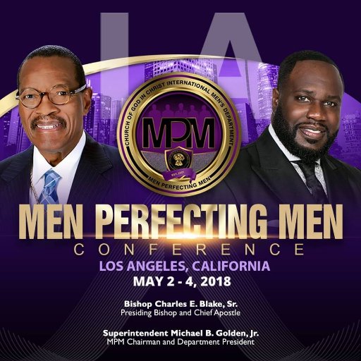 The C.O.G.I.C. Men’s Conference is designed to minister to the total man, spiritually, physically, and intellectually. It's our responsibility to do so.