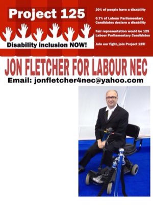 Labour NEC Candidate very proud to be on the Project 125 slate.