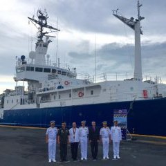 Commander, Submarine Group../ 1st Ship Captain of Ex-Melville, R/V Gregorio Velasquez