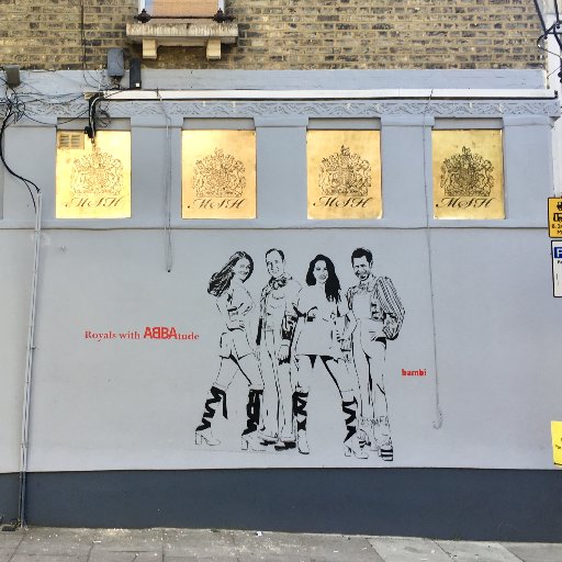 London street artist bambi@streetartistbambi.com